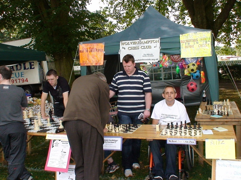 Matthew Tudor of Wolverhampton Chess Club