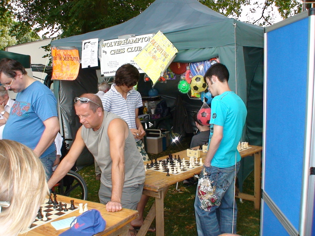 Steve Wilson of Wolverhampton Chess Club